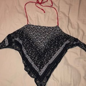 bandana crop top